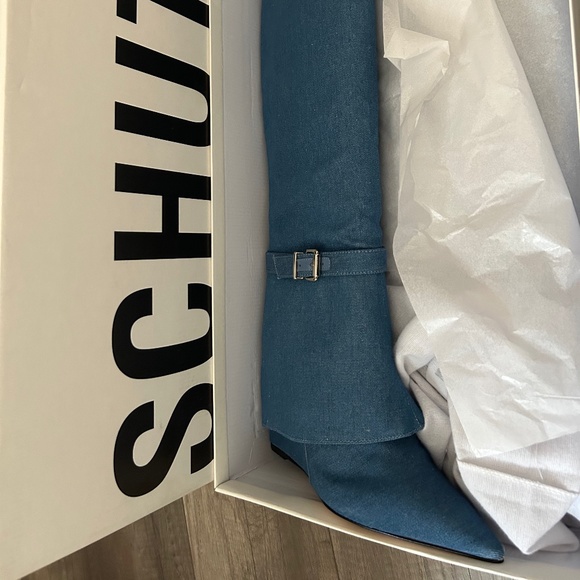 Schultz denim boots - Picture 1 of 4